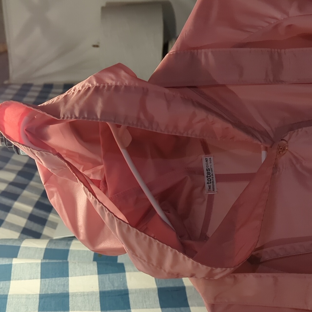 Totes rain coat size 12 pink - Picture 4 of 11
